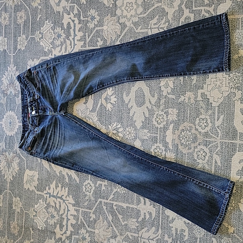LuckyBrand bootcut jeans.